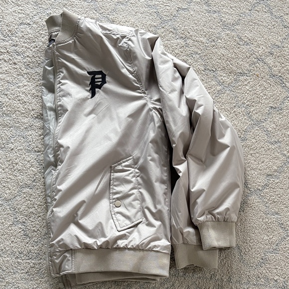 Mens Primitive Skateboarding Full Zip Varsity Bomber Jacket (Size L) - Picture 11 of 13